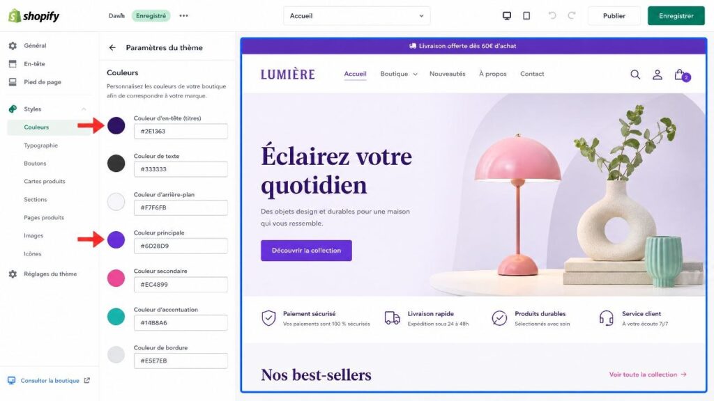 Designer sa boutique comme une vraie pro